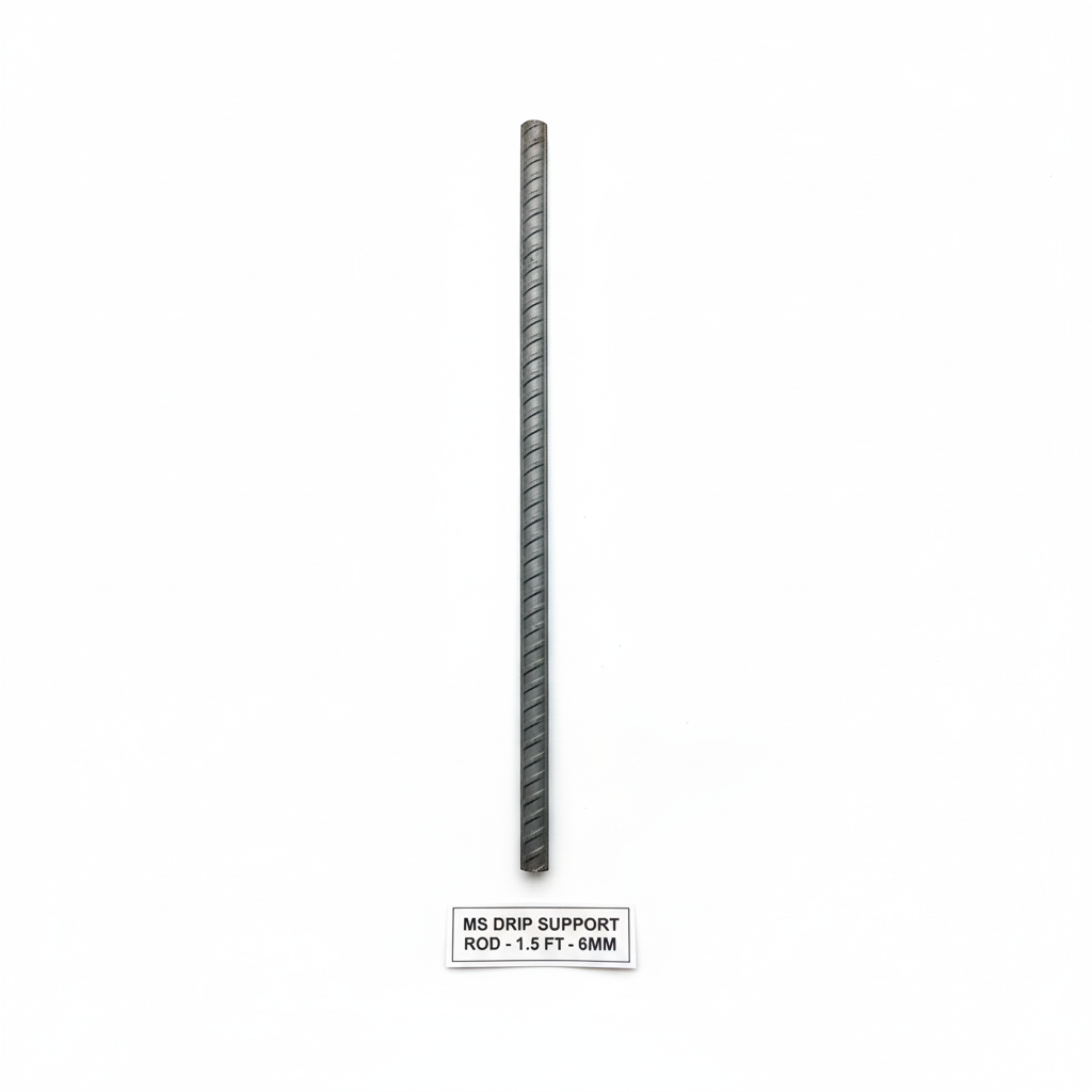 1.5 ft MS Support Rod for Drip Pipe End Tightening – Grow Bag Line Accessory