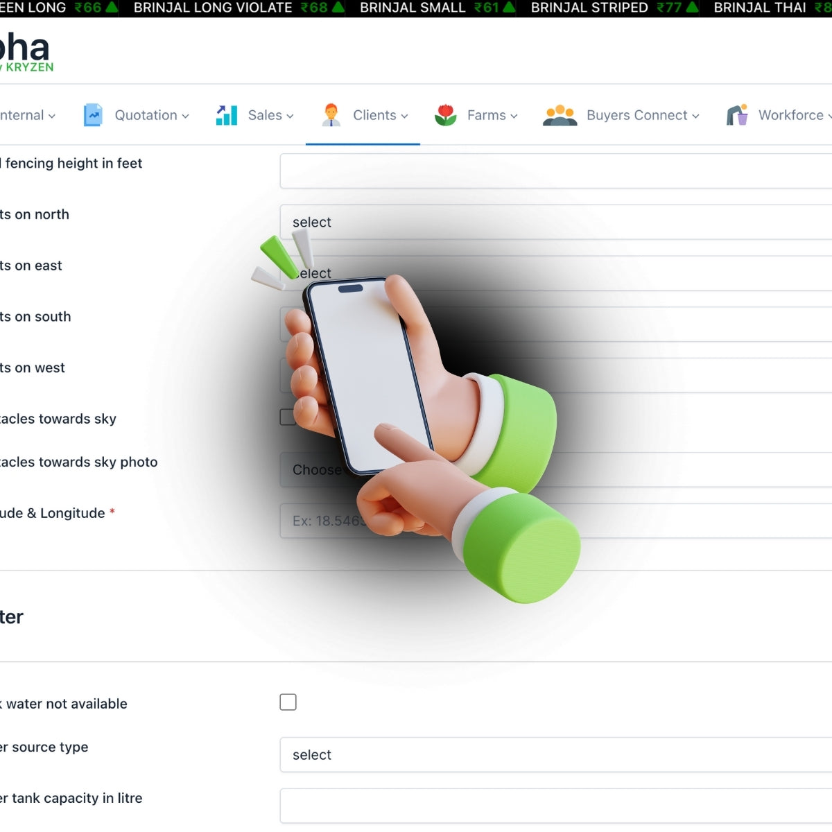 Hydroponic Site Inspection Kit for Commercial Farming – Complete Farm Evaluation Tool for Hydroponic Projects